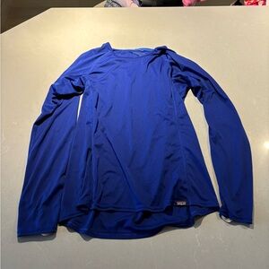 Patagonia Royal Blue Long capilene base layer